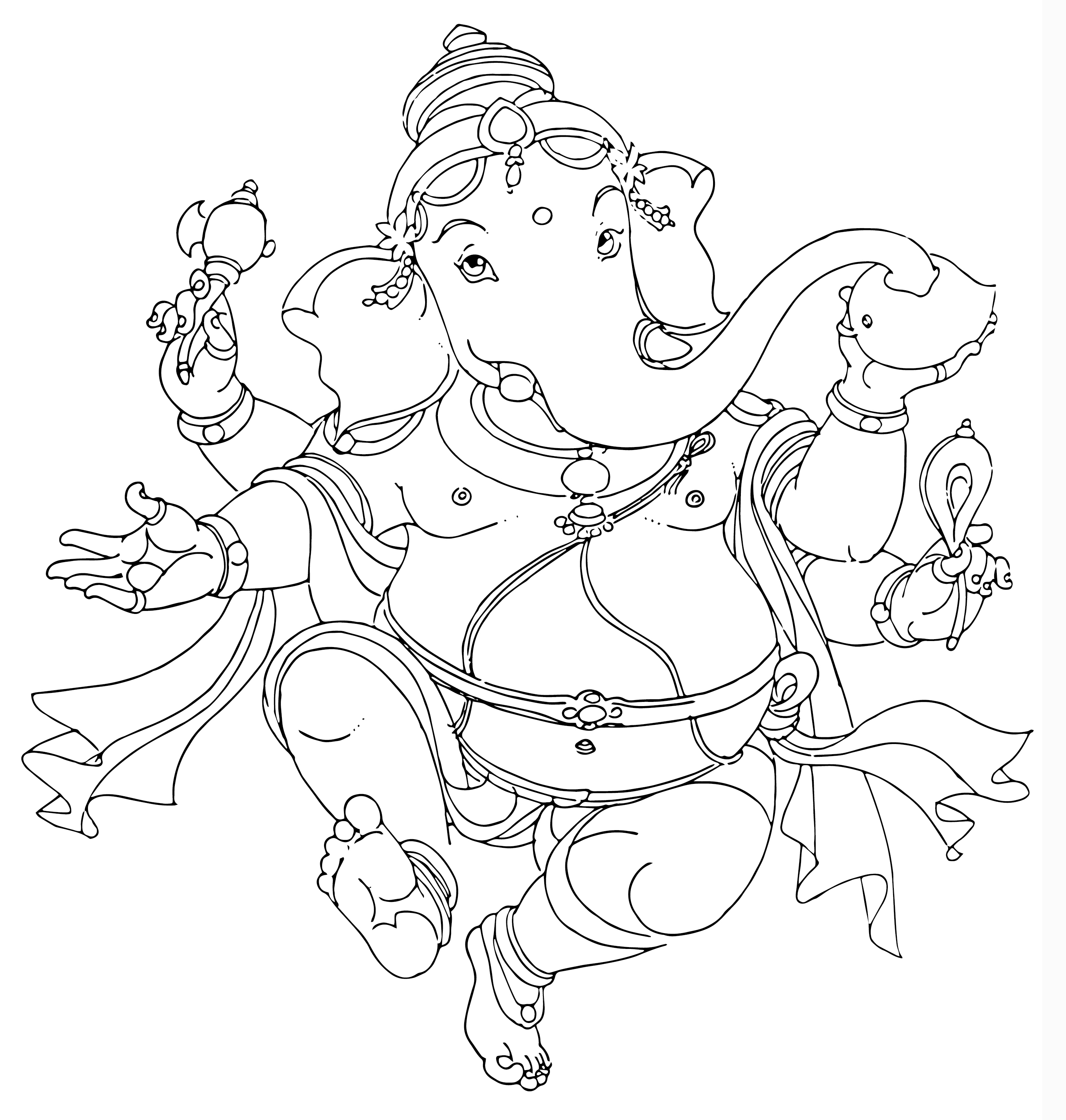 Ganesh with Mango1a